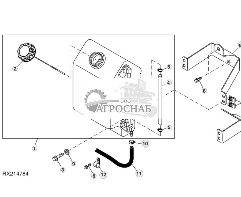 Бачок регенерации для охлаждающей жидкости - ST75537 334.jpg